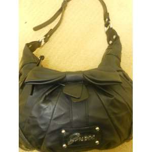  G By Guess Black Satchel Shoulder Bag with Bow Everything 