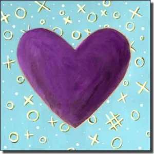 Hugs and Kisses From the Heart by Cinnamon Cooney   Heart Art Ceramic 