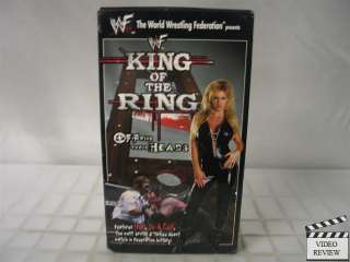 WWF King of The Ring 1998   Off With Their Heads VHS 651191020539 