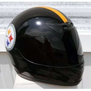 Pittsburgh Steelers Full Face Motorcycle Helmet   S   SMALL  DOT 