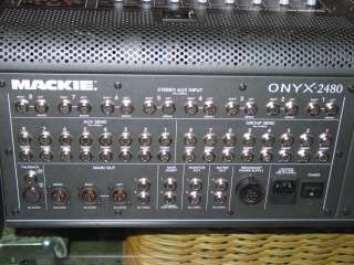 MACKIE ONYX 2480 Premium 24 Channel/8 Bus Live Sound Console