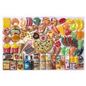  Just Like Home 120 Pieces of Play Food Toys & Games