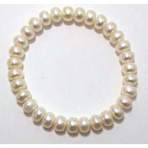  Just Give Me Jewels Fashion Stretch Genuine Cultured Pearl 
