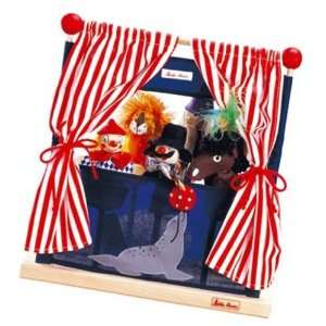  Puppet Theater Circus w/ Puppets Toys & Games