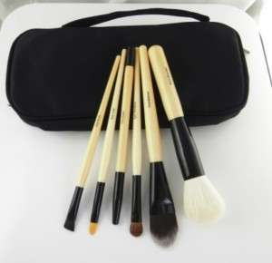 Pcs Pro Makeup comestic wool Brush Set+black Case BB6  