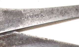 19th Century double ended internal / external calipers by J BUCK 