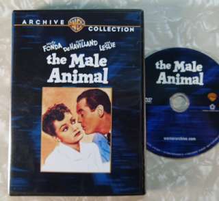 1942 THE MALE ANIMAL Olivia de Havilland DVD  