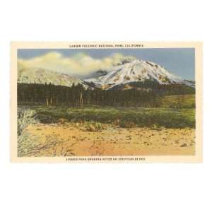 Lassen Volcano Giclee Poster Print, 32x24