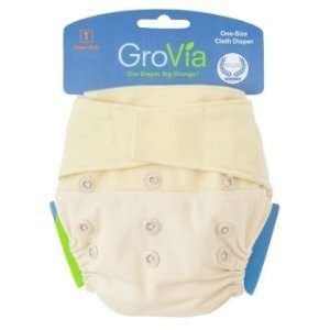  GroVia Cloth Diapers Hook Loop Diaper Shell System Vanilla 