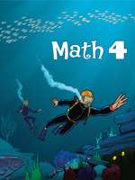 BJU Press Math 4 Homeschool Student Worktext 3rd Ed.  