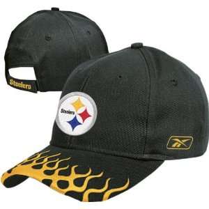  Pittsburgh Steelers Flame Adjustable Hat Sports 