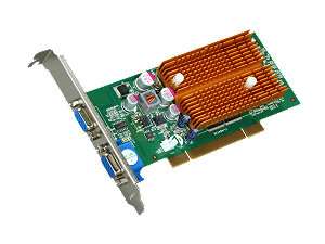   Video 348PCI 256TWIN GeForce 6200 256MB 64 bit DDR2 PCI Video Card