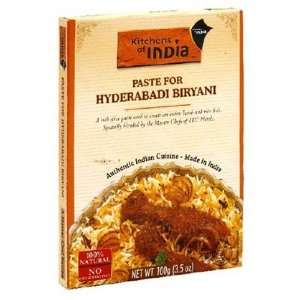 Kitchens Of India Curry Paste For, 3.5 oz Boxes, 6 ct, Hyderabadi 