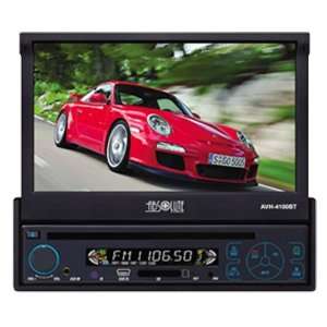 Absolute AVH 4100BT 7 Inch In Dash Touch Screen DVD Multimedia Player 