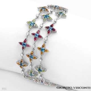  GIORGIO VISCONTI Made in Italy Stylish Brand New Bracelet 