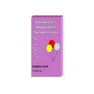  Ibuprofen Childrens Suspension Bubblegum 4oz Health 