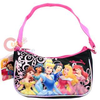   Princess Hand Bag  Classic Princess Kids Black Pink Mini Purse  