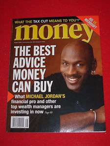 2001 Michael Jordan Money Magazine No Label  