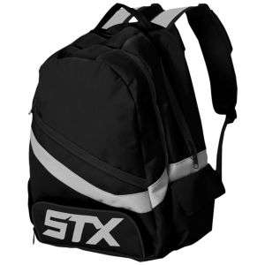 STX Journey Backpack   Lacrosse   Sport Equipment   Black
