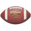 Wilson TDS Official High School Game Ball   Mens   Brown / White