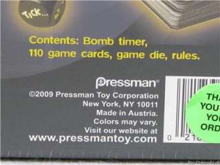 NEW Word Game SEALED Age 13+ PASS THE BOMB 2+ Players  