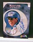 1999 Maxx NASCAR Racing Rusty Wallace Signed Card COA