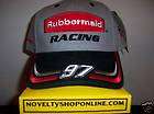 NASCAR #97 RUBBERMAID RACING BLACK / GREY CAP / HAT