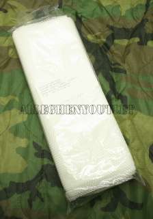   Military Army Snow White Camo NETTING BLIND 5ft X 8ft Ghillie Mesh NEW