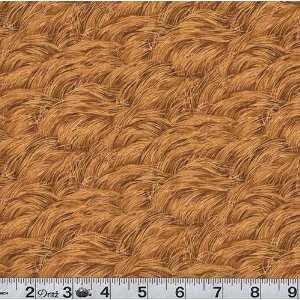  45 Wide Landscape Wheat Fields Amber Fabric By The Yard 