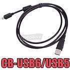   USB6 USB Cable /Cord for Olympus Stylus Tough 8010 6020 3000 Camera