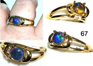 Womens Australian Opal Ring #67  