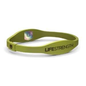    LifeStrength Negative Ion Bracelet, Green, Small