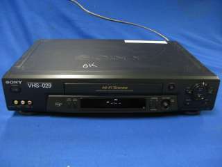 Sony SLV N71 Hi Fi VHS Cassette Player/ Recorder  