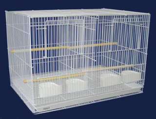 Aviary Breeding Bird Parakeet Cage 24x16x16 Divider2434  