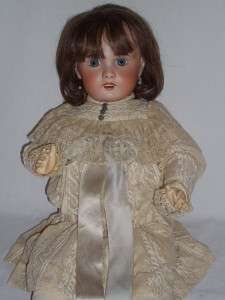 Antique SFBJ large 28 doll original tagged compo body French Paris 