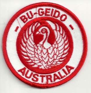 Bu Geido Australia Martial Arts Self Defense patch  