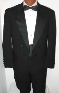   wool black tuxedo tailcoat with this purchase you will receive a peak