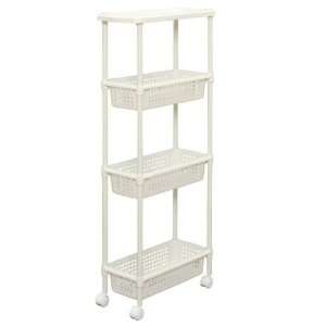  Laundry Cart / Kitchen Cart for Narrow Space MKW 4S 