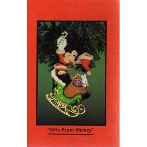  Mickey Mouse Gifts From Mickey Christmas Ornament