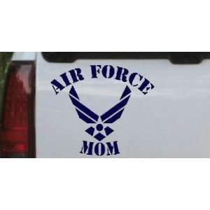 Navy 18in X 20.4in    Air Force Mom Military Car Window Wall Laptop 