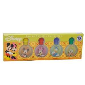 DISNEY VARIETY COLLECTION Perfume. 4 PIECE MINI VARIETY WITH MICKEY 