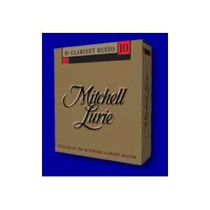  Mitchell Lurie Bb Clarinet Reeds #2 (Box of 10) Musical 
