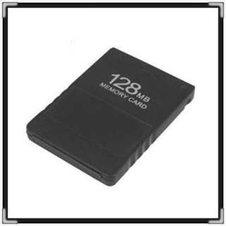 NEW 128MB MEMORY CARD FOR PLAYSTATION 2 PS2 PS 2 128 MB M 128M  