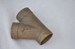 to 1/2 NIBCO Copper Y Fitting Plumbing Coupler  