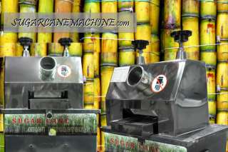 Our One of a Kind Sugar Cane Juice Extractor is made of Stainless 