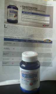 Vasotropin Gaspari Nutrition NEW Ultimate Pump Nitric Oxide WW 