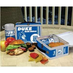    Duke Memory Company NCAA Tin Lunch Box w/Thermos