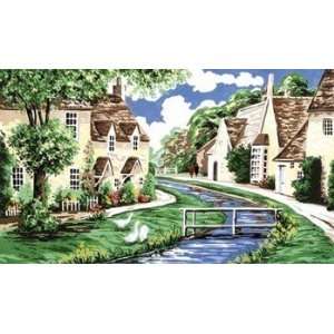    Lower Slaughter, Cotswolds   Needlepoint Kit Arts, Crafts & Sewing