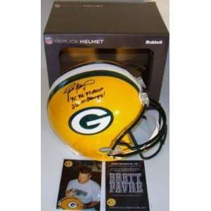   Helmet   INSCRIPTIONS F S Packers   Autographed NFL Helmets Sports