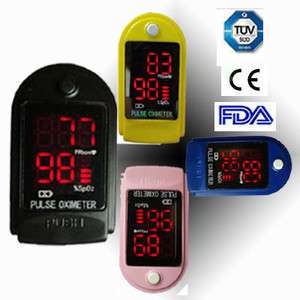 CE* FDA * 2012 Finger Pulse Oximeter Spo2 Fingertip Oxygen Monitor 